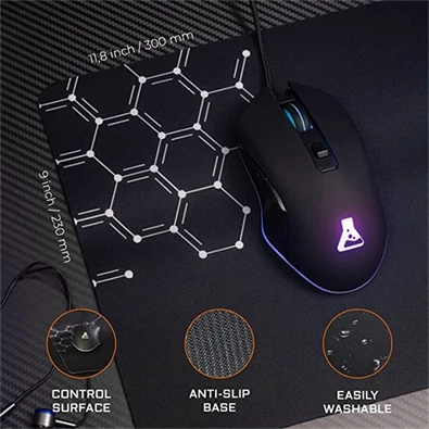 The G-Lab COMBO-HELIUM/HU 4in1 (KEYZ 120 billentyűzet, KULT HELIUM egér+pad, INT 100 fülhallgató, magyar) gamer kombó