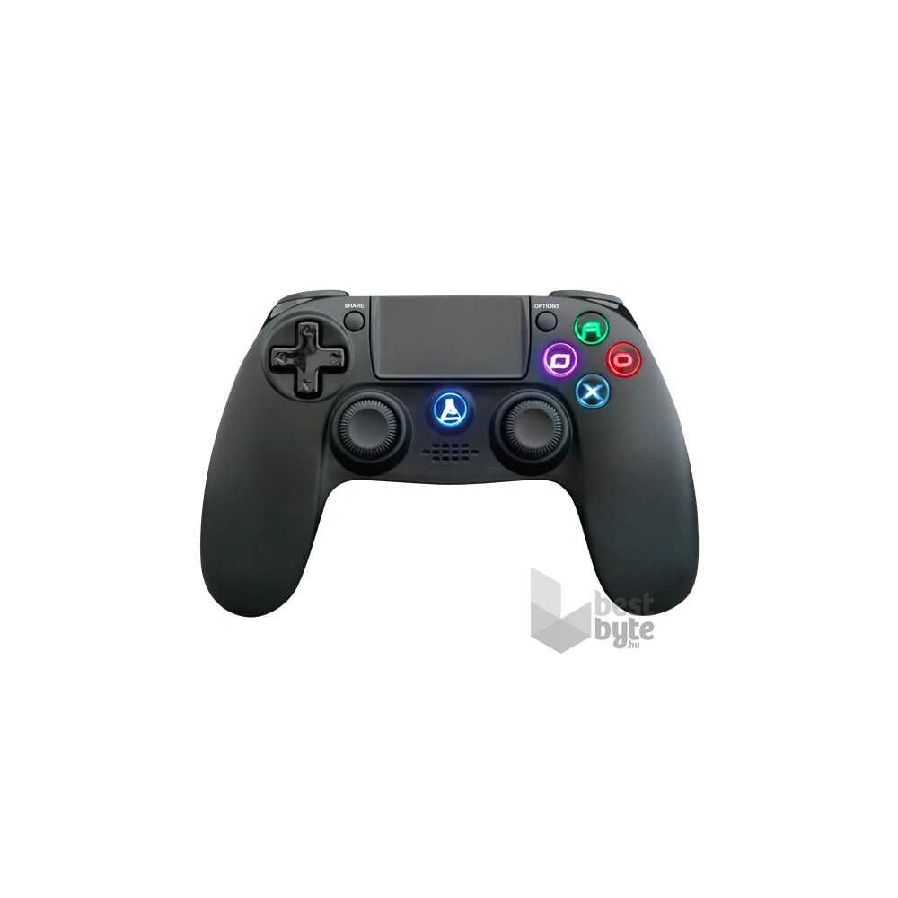 The G-Lab K-PAD-IRID-PS4-B K-PAD IRIDIUM PS4 B PC/PS4 vezeték nélküli fekete kontroller
