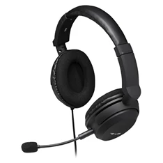 The G-Lab KORP-CARBON vezetékes fehér gamer headset
