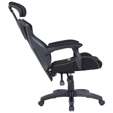 The G-Lab KS BARIUM BLACK (állítható magasság; áll. kartámasz) fekete gamer szék