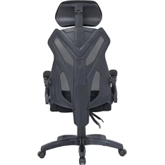 The G-Lab KS BARIUM BLACK (állítható magasság; áll. kartámasz) fekete gamer szék