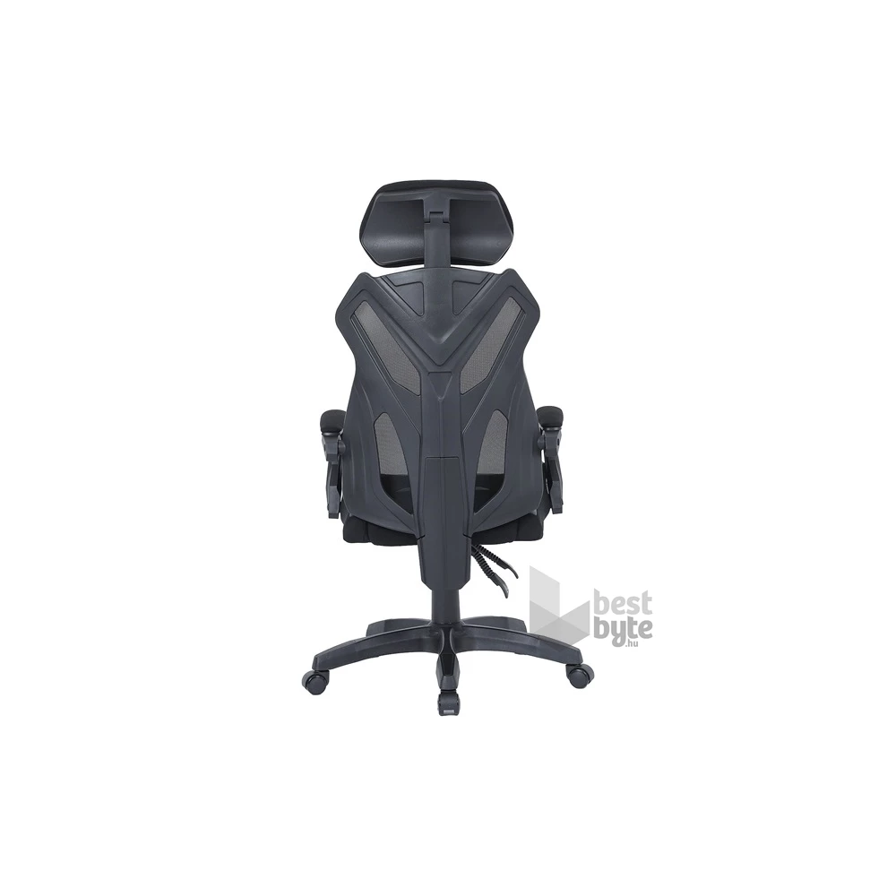 The G-Lab KS BARIUM BLACK (állítható magasság; áll. kartámasz) fekete gamer szék