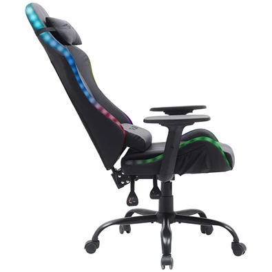 The G-Lab KS ELECTRON EX RGB LED fekete gamer szék