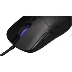 The G-Lab KULT-COBALT-B RGB vezetékes fekete gamer egér