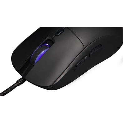 The G-Lab KULT-COBALT-B RGB vezetékes fekete gamer egér