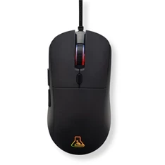 The G-Lab KULT-COBALT-B RGB vezetékes fekete gamer egér