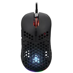 The G-Lab KULT-OXYGEN-B RGB vezetékes fekete gamer egér