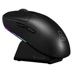 The G-Lab KULT-TITAN-PRO-B USB/2,4Ghz/Bluetooth RGB vezeték nélküli gamer egér