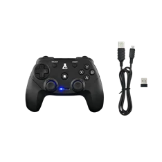 The G-Lab K-PAD-THORIUM-WL K PAD THORIUM WL USB PC/PS3/Android vezeték nélküli fekete kontroller