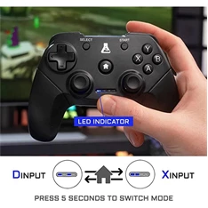 The G-Lab K-PAD-THORIUM-WL K PAD THORIUM WL USB PC/PS3/Android vezeték nélküli fekete kontroller