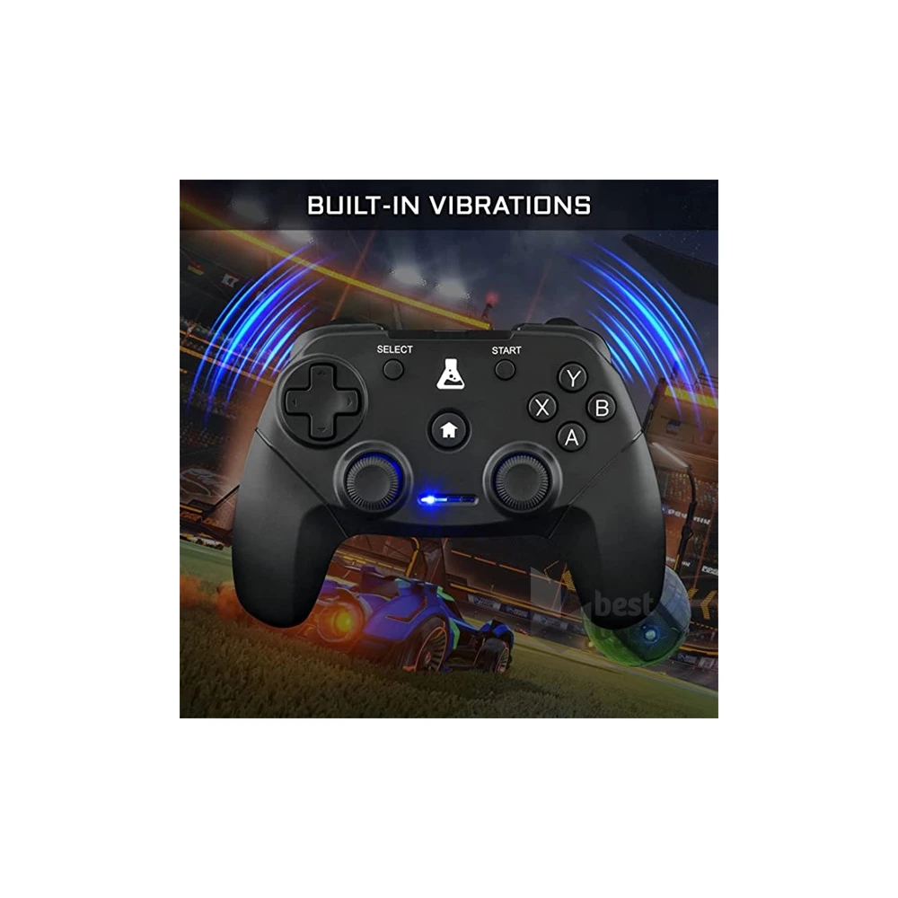 The G-Lab K-PAD-THORIUM-WL K PAD THORIUM WL USB PC/PS3/Android vezeték nélküli fekete kontroller