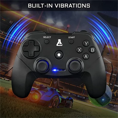 The G-Lab K-PAD-THORIUM-WL K PAD THORIUM WL USB PC/PS3/Android vezeték nélküli fekete kontroller