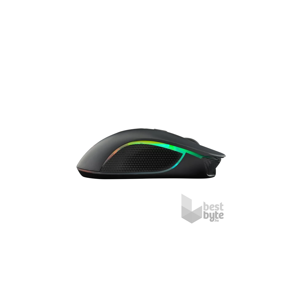 The G-Lab KULT-XENON Vezeték nélküli Gamer Egér - KULT XENON (5000 DPI, 6 gomb, makro, RGB LED, fekete)