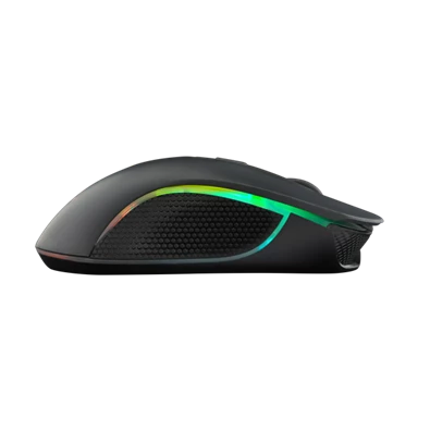 The G-Lab KULT-XENON Vezeték nélküli Gamer Egér - KULT XENON (5000 DPI, 6 gomb, makro, RGB LED, fekete)