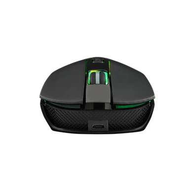 The G-Lab KULT-XENON Vezeték nélküli Gamer Egér - KULT XENON (5000 DPI, 6 gomb, makro, RGB LED, fekete)