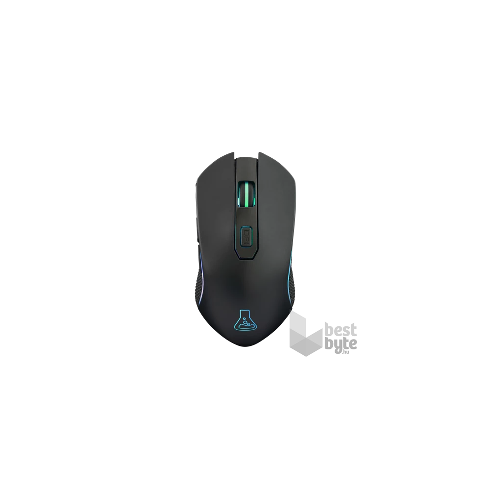 The G-Lab KULT-XENON Vezeték nélküli Gamer Egér - KULT XENON (5000 DPI, 6 gomb, makro, RGB LED, fekete)