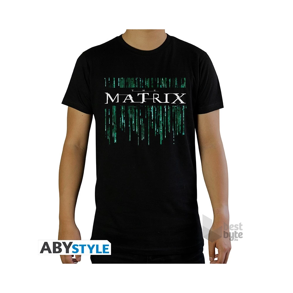 The Matrix "The Matrix" fekete féri póló, L méret
