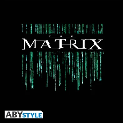 The Matrix "The Matrix" fekete féri póló, XL méret