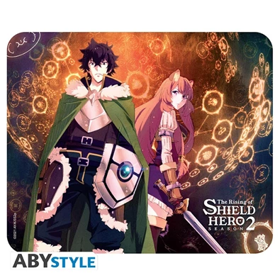 The Rising of the Shield Hero "Naofumi & Raphtalia" szövet egérpad