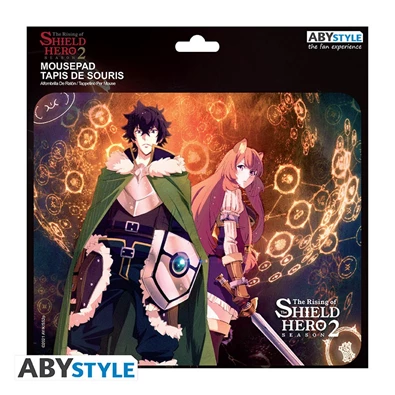 The Rising of the Shield Hero "Naofumi & Raphtalia" szövet egérpad