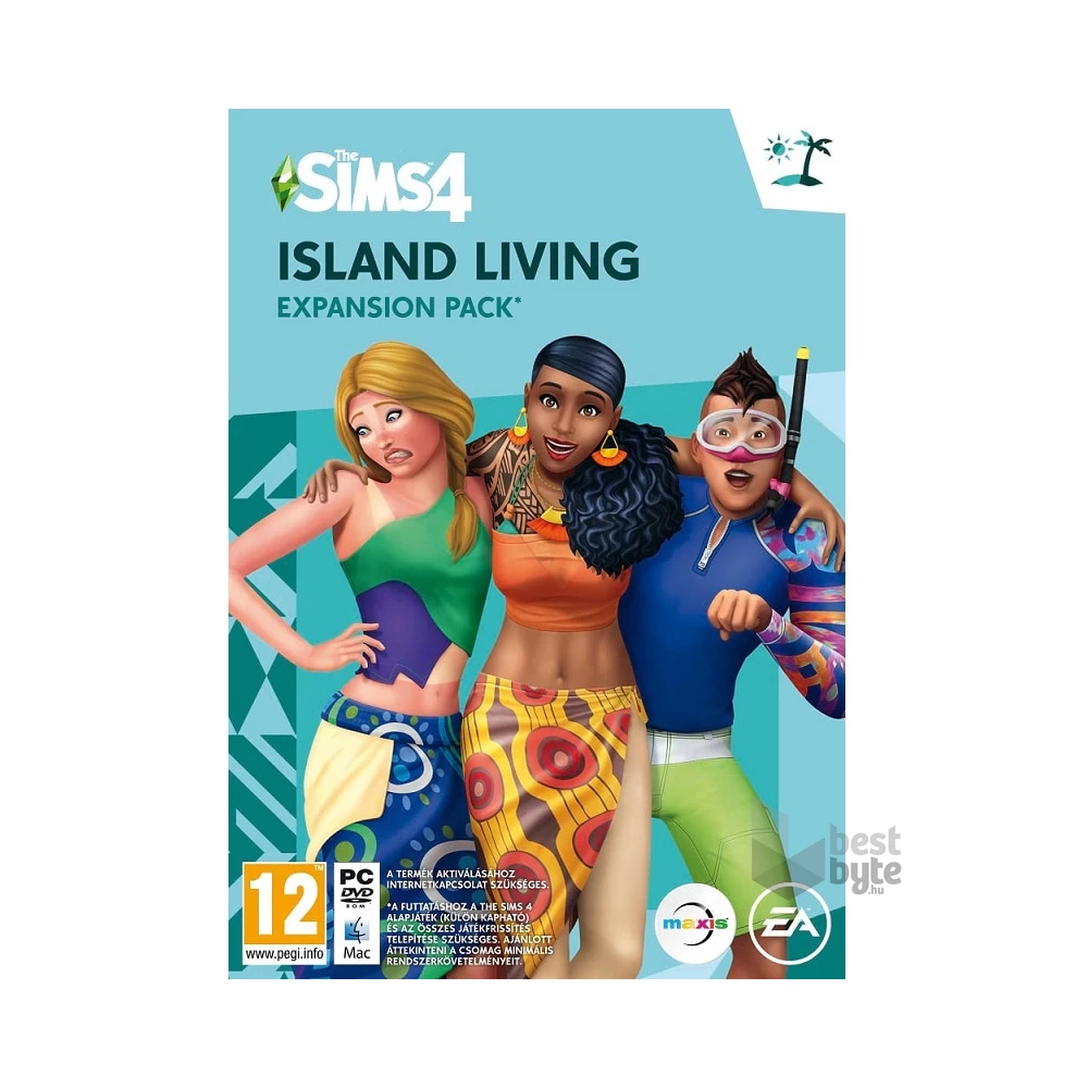 The SIMS 4 Island Living PC játékszoftver
