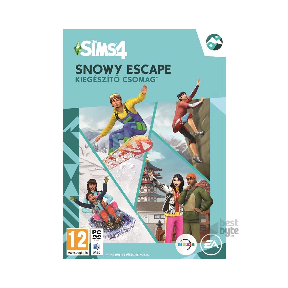 The SIMS 4 Snowy Escape PC játékszoftver