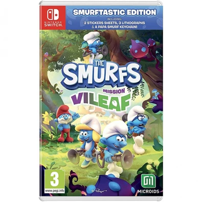 The Smurfs: Mission Vileaf Smurftastic Edition Nintendo Switch játékszoftver