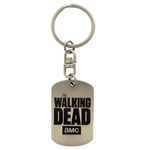The Walking Dead Dog Tag Logo fém kulcstartó