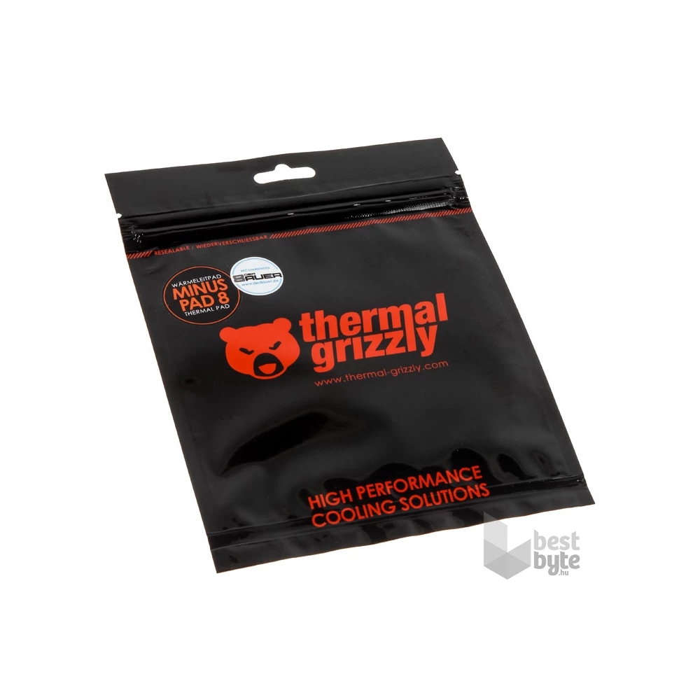 Thermal Grizzly Minus Pad 8  100 x 100 x 0.5 mm hővezető lap