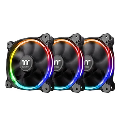 Thermaltake 120mm Riing 12 LED RGB Sync 3-pack ház hűtőventilátor