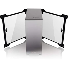 Thermaltake A500 Aluminum Tempered Glass Edition táp nélküli ablakos Mid Tower számítógépház szürke