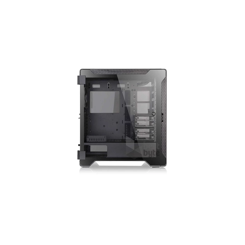 Thermaltake A500 Aluminum Tempered Glass Edition táp nélküli ablakos Mid Tower számítógépház szürke