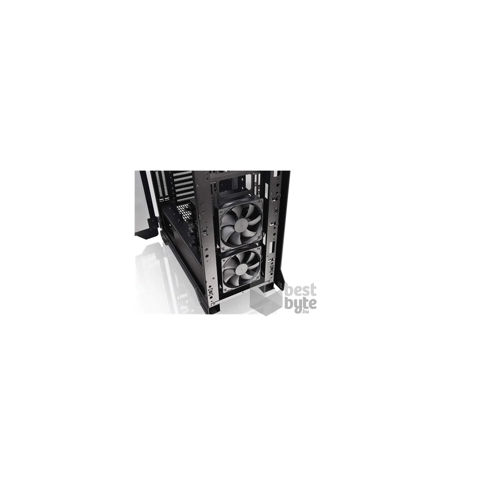 Thermaltake A500 Aluminum Tempered Glass Edition táp nélküli ablakos Mid Tower számítógépház szürke
