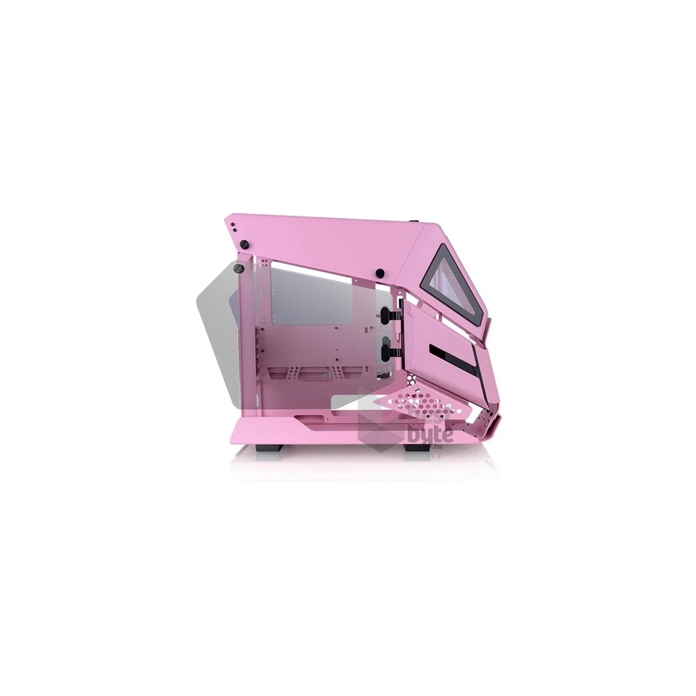 Thermaltake AH T200 Pink táp nélküli ablakos MT Mini Tower számítógépház rózsaszín