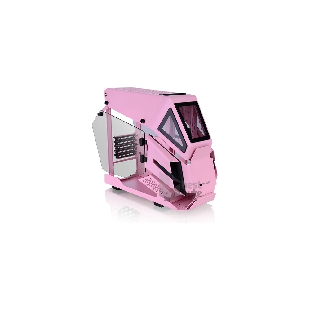Thermaltake AH T200 Pink táp nélküli ablakos MT Mini Tower számítógépház rózsaszín