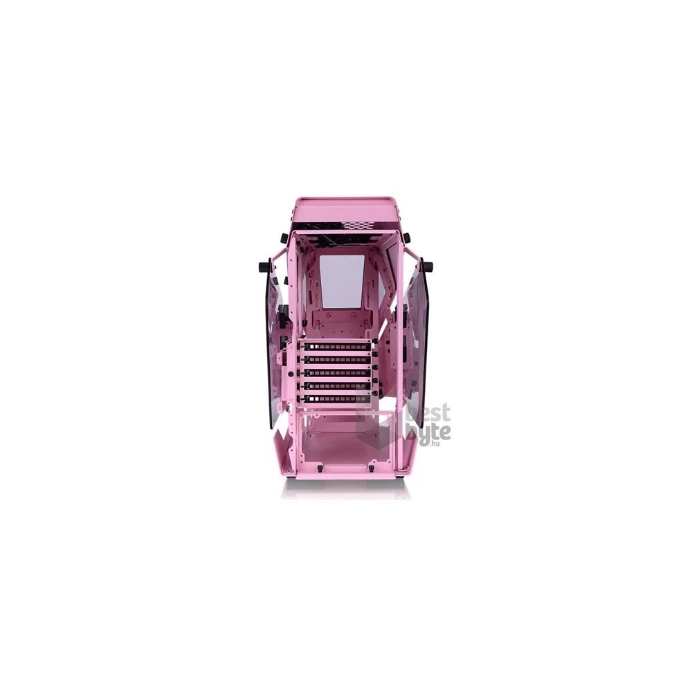 Thermaltake AH T200 Pink táp nélküli ablakos MT Mini Tower számítógépház rózsaszín