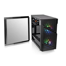 Thermaltake Commander C31 TG ARGB Fekete ablakos (Táp nélküli) ATX ház