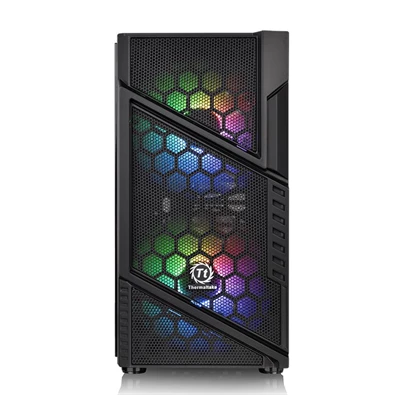 Thermaltake Commander C31 TG ARGB Fekete ablakos (Táp nélküli) ATX ház