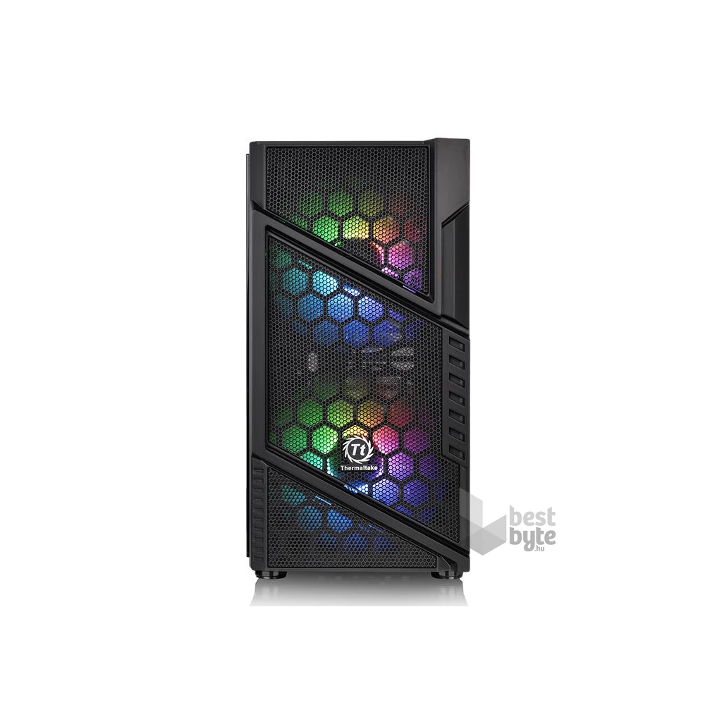 Thermaltake Commander C31 TG ARGB Fekete ablakos (Táp nélküli) ATX ház