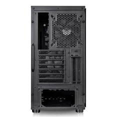 Thermaltake Commander C33 TG ARGB Fekete ablakos (Táp nélküli) ATX ház