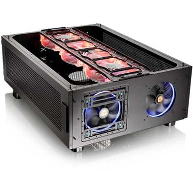 Thermaltake Core P200 táp nélküli talapzat számítógépház fekete W200 bővítőegység