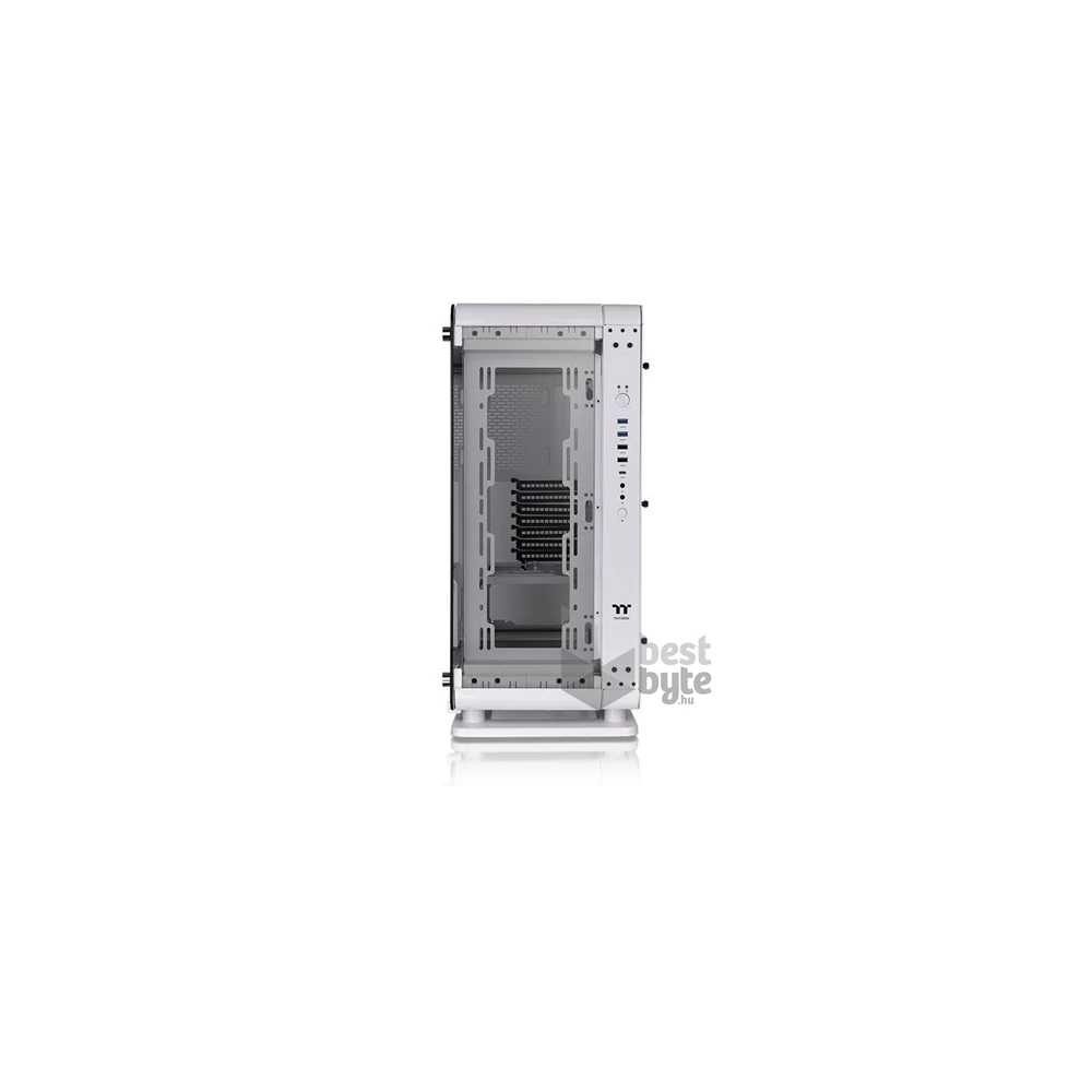 Thermaltake Core P6 TG Snow táp nélküli ablakos MT Mini Tower számítógépház fehér