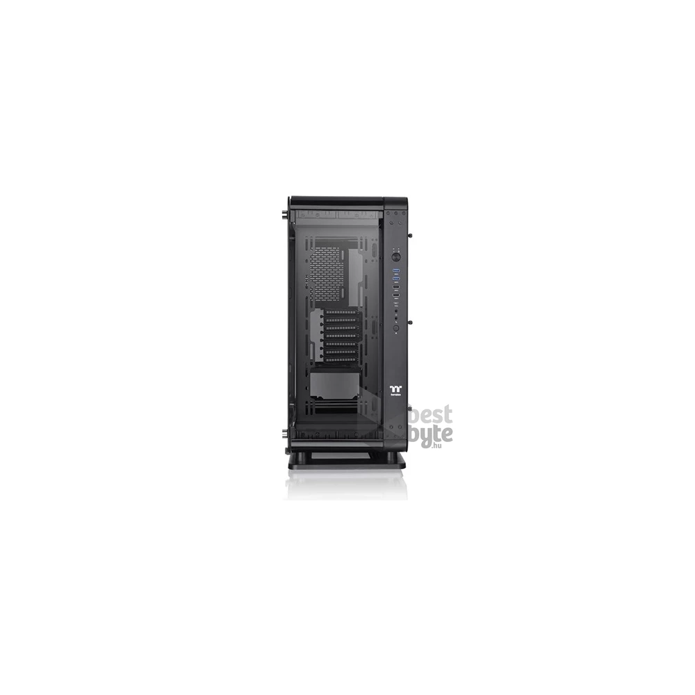 Thermaltake Core P6 TG táp nélküli ablakos MT Mini Tower számítógépház fekete