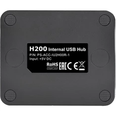 Thermaltake H200 Internal 6-portos USB2.0 hub fekete