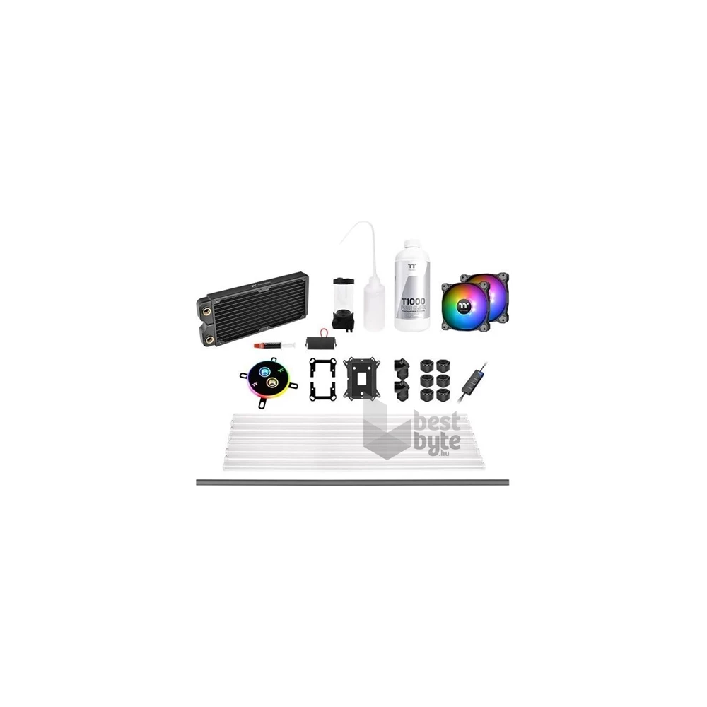 Thermaltake Pacific C240 DDC Hard Tube processzor vízhűtő  kit fekete