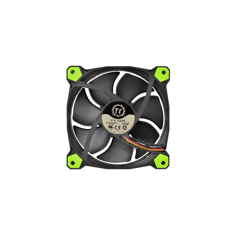 Thermaltake Riing 14 LED Green rendszerhűtő ventilátor