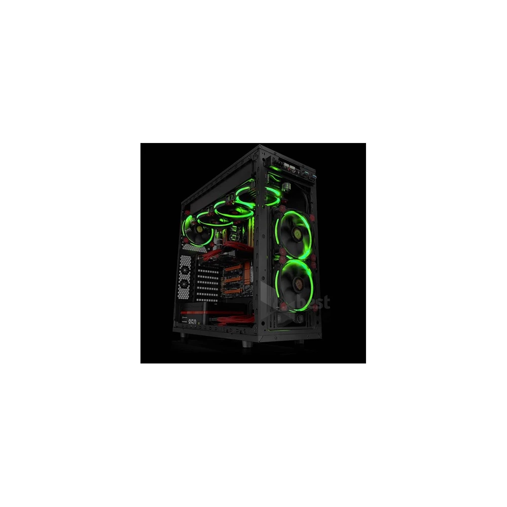 Thermaltake Riing 14 LED Green rendszerhűtő ventilátor