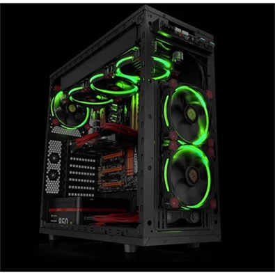Thermaltake Riing 14 LED Green rendszerhűtő ventilátor