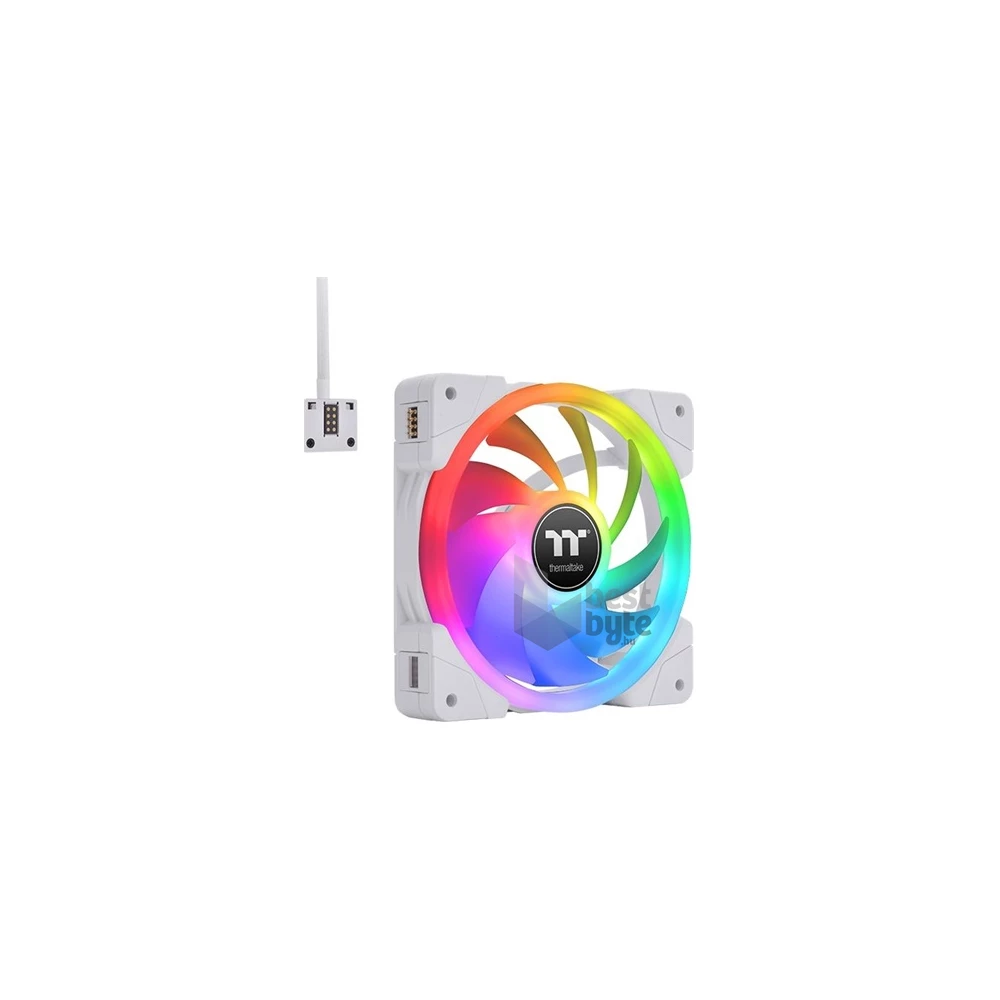 Thermaltake SWAFAN EX14 RGB TT Premium Edition (3-Fan Pack) rendszerhűtő ventilátor kit fehér