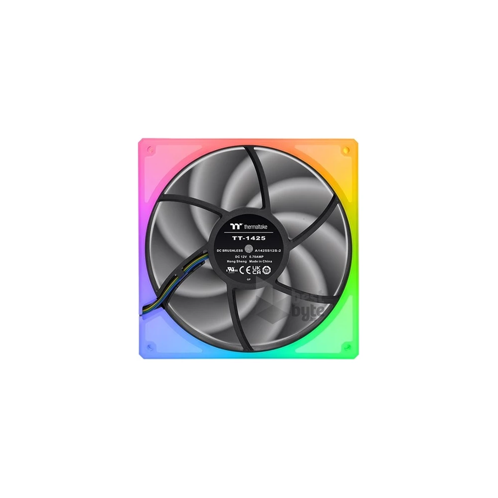 Thermaltake TOUGHFAN 14 RGB (3-Fan + controller pack) radiátor hűtő kit